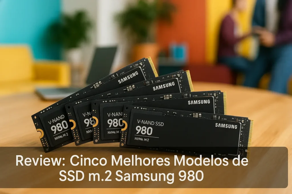 Cinco Melhores Modelos de SSD m.2 Samsung 980