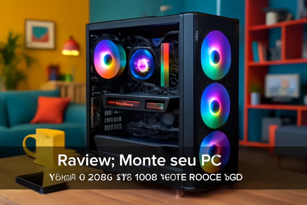 Monte seu PC: Ryzen 5 5600, RX 7600, 16GB, 480GB SSD