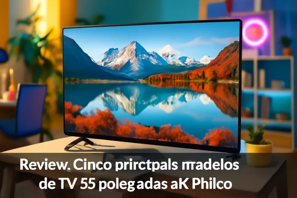 Cinco Principais Modelos de tv 55 polegadas 4k philco