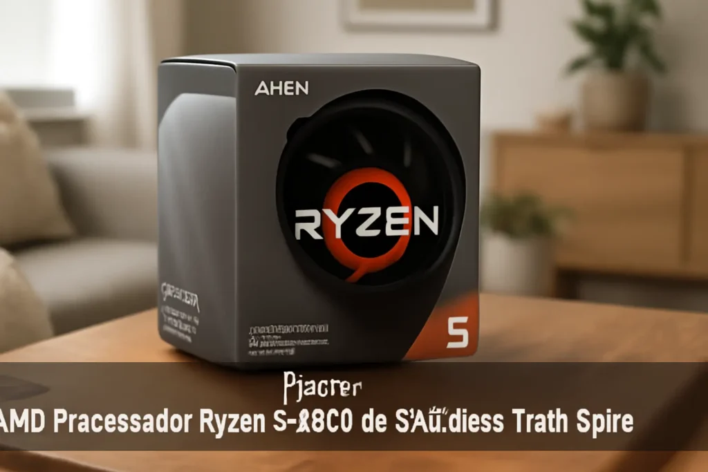 AMD Processador Ryzen 5 3600 de 6 Núcleos com Cooler Wraith Spire