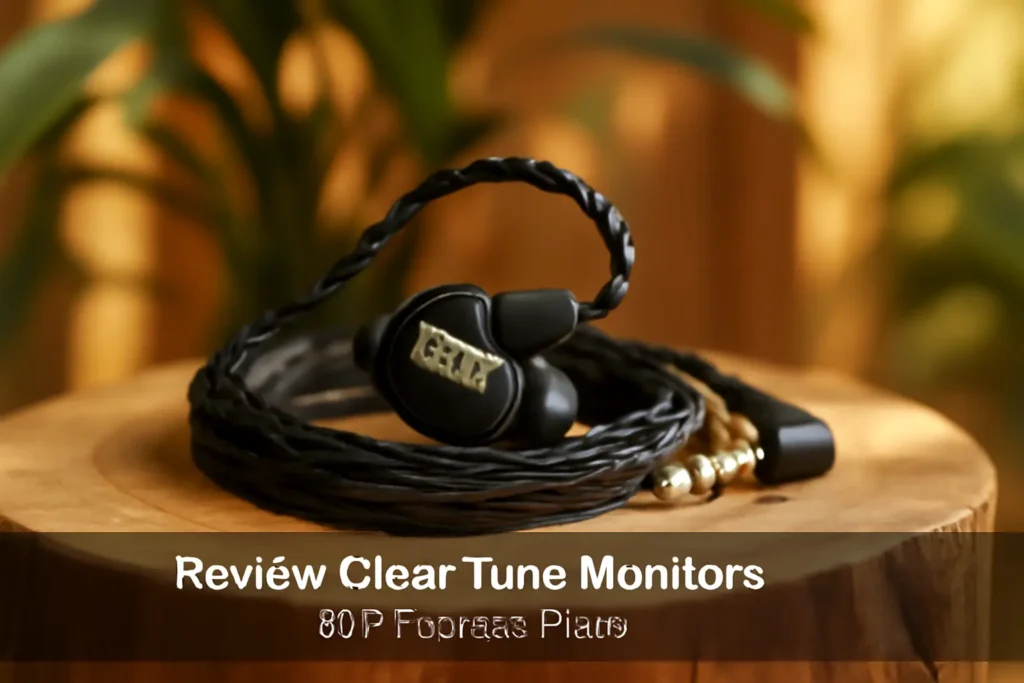 Cabo Intra-Auricular Clear Tune Monitors 50 Polegadas Preto: Durabilidade e Desempenho