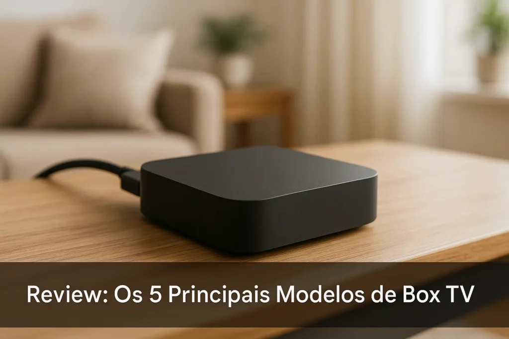 Os 5 Principais Modelos de box TV