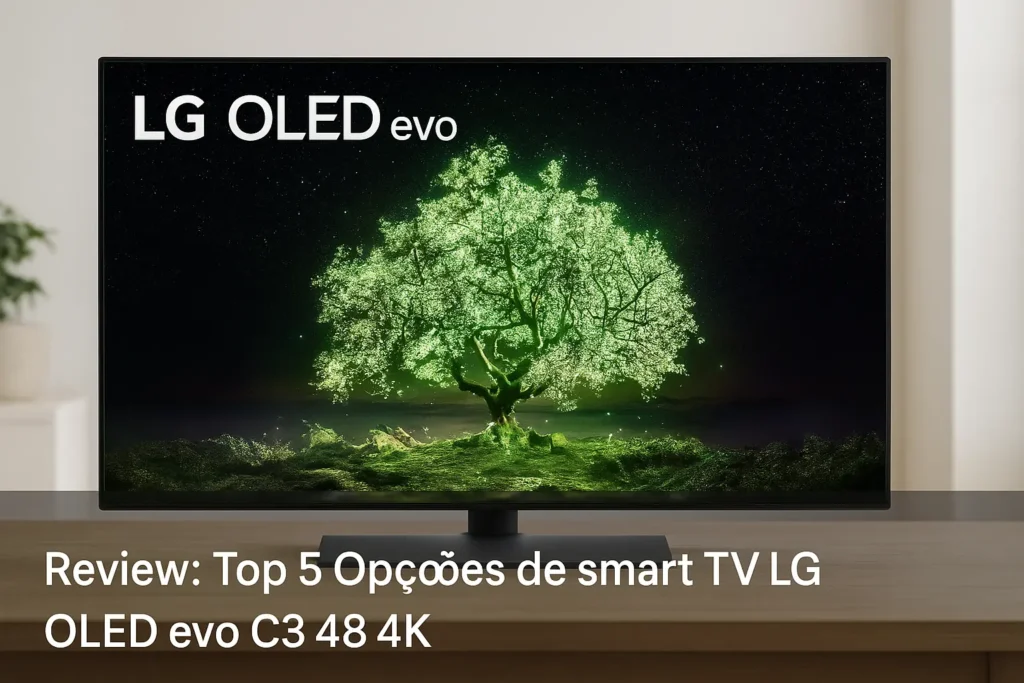 Top 5 Opções de smart TV LG OLED EVO c3 48 4k