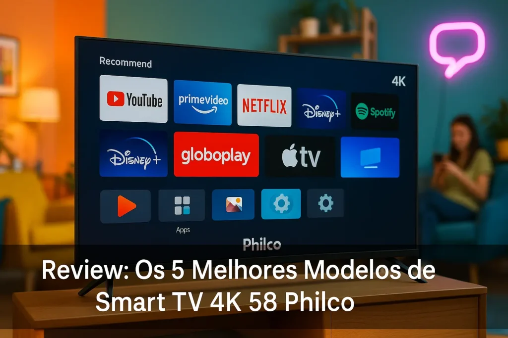 Os 5 Melhores Modelos de smart tv 4k 58 philco