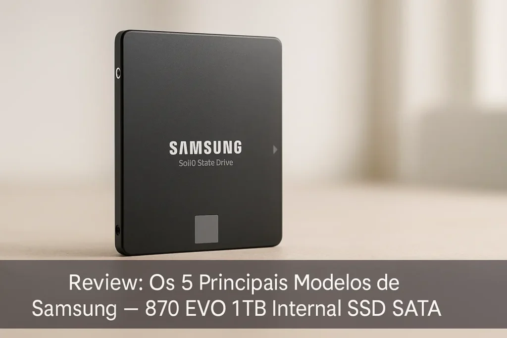 Os 5 Principais Modelos de Samsung – 870 EVO 1tb internal SSD sata