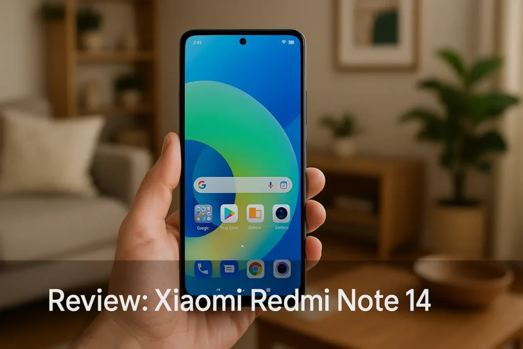 Xiaomi Redmi Note 14: Tela Grande e Muito Espaço