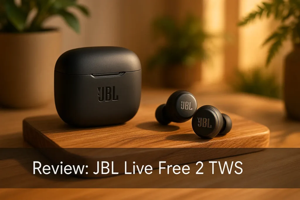 Fones de Ouvido JBL Live Free 2 TWS: Conforto e Imersão Sem Fios