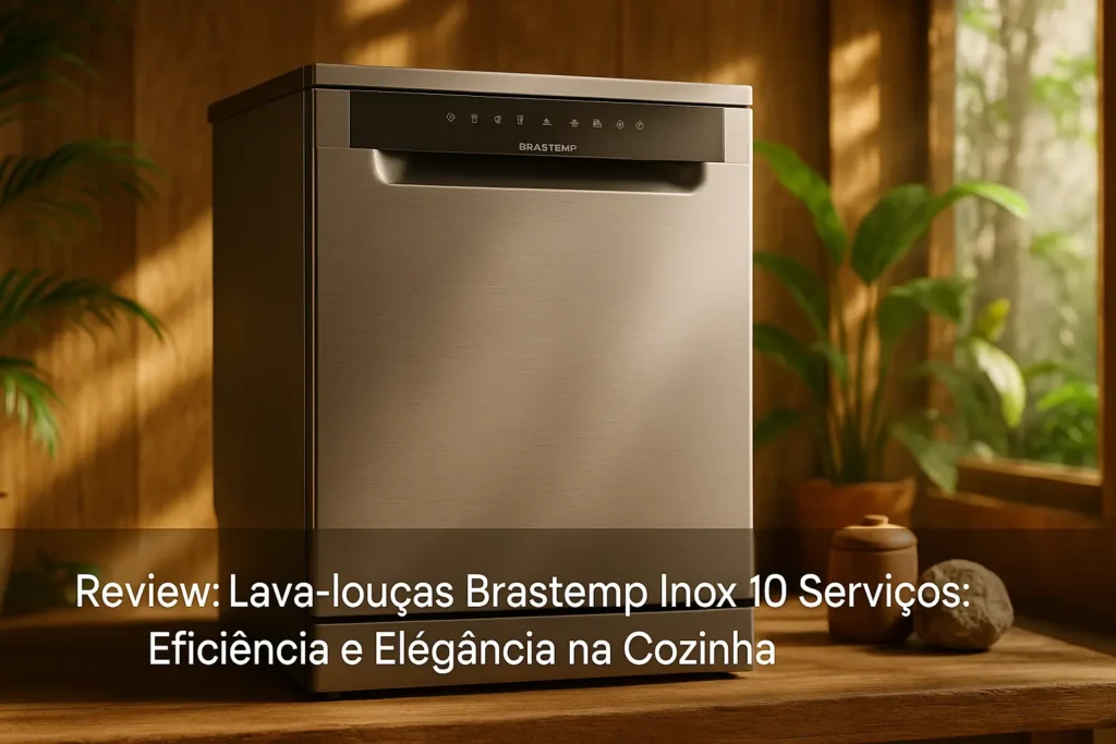 Lava-louças Brastemp Inox 10 Serviços: Eficiência e Elegância na Cozinha