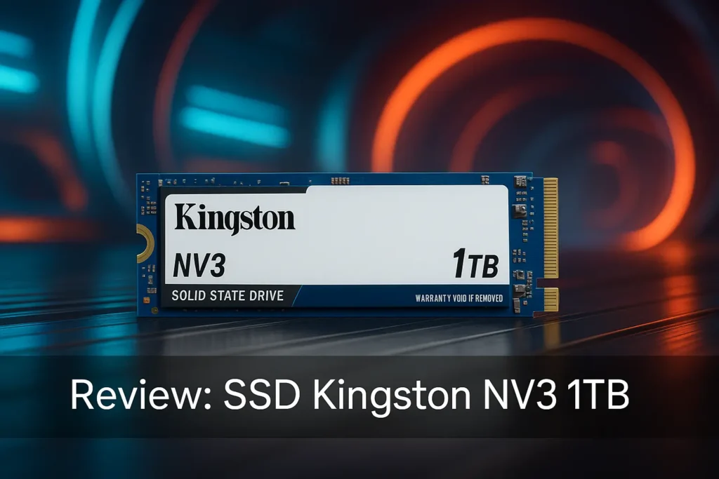 SSD Kingston NV3 1TB: Velocidade, Eficiência e Confiabilidade