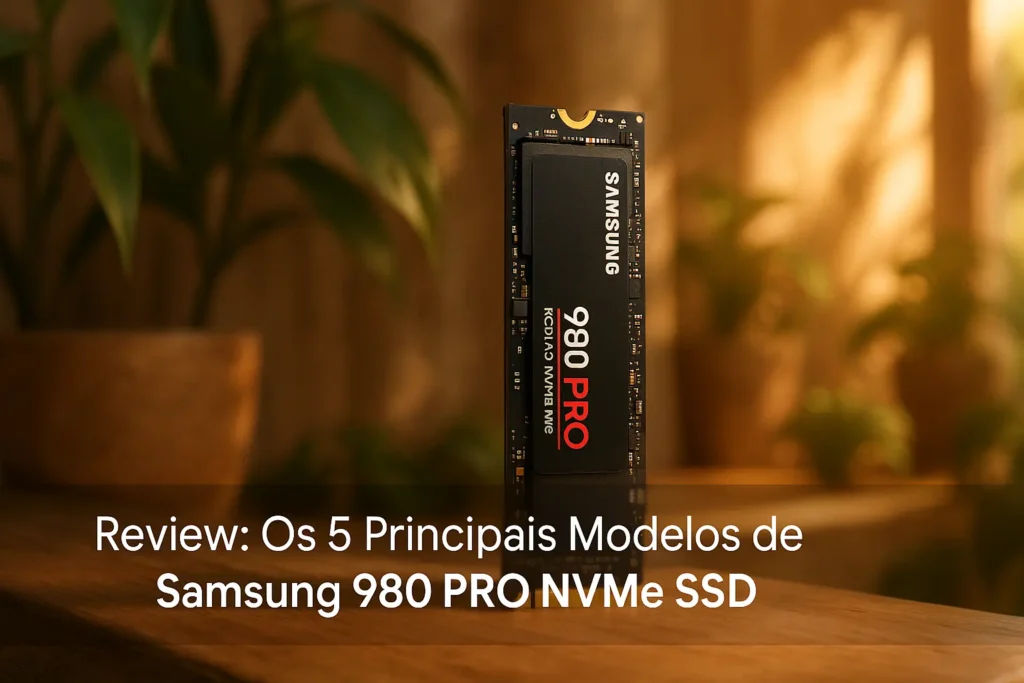 Os 5 Principais Modelos de Samsung 980 pro nvme SSD