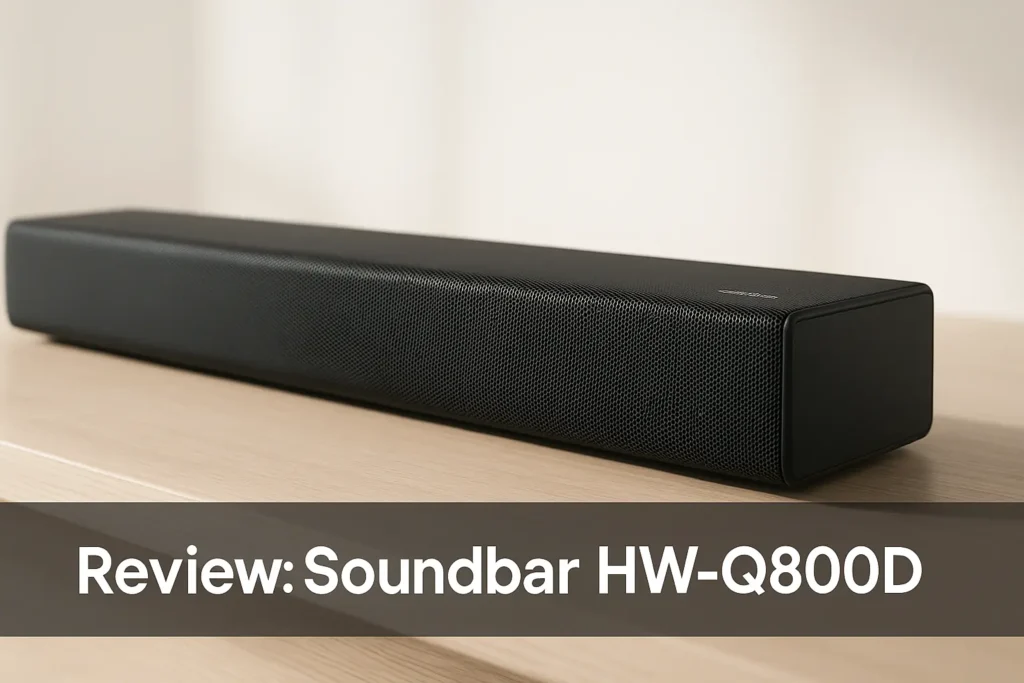 Principais Cinco soundbar hw-q800d