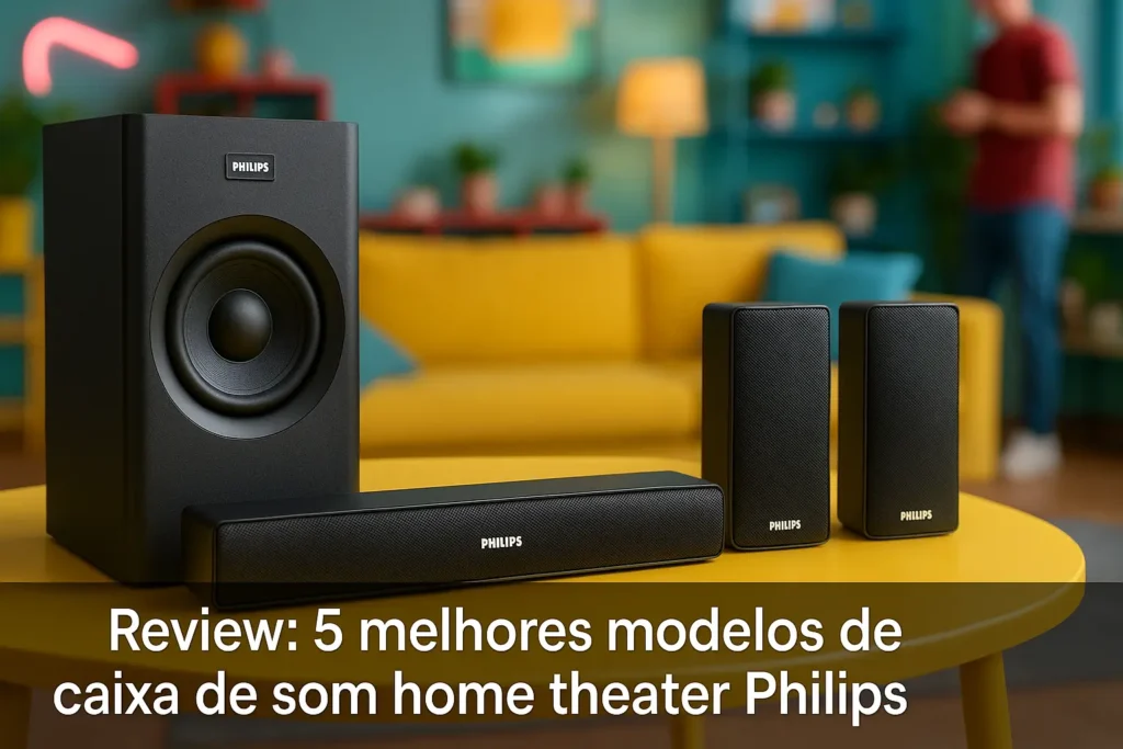 5 Melhores Modelos de Caixa de som home theater Philips