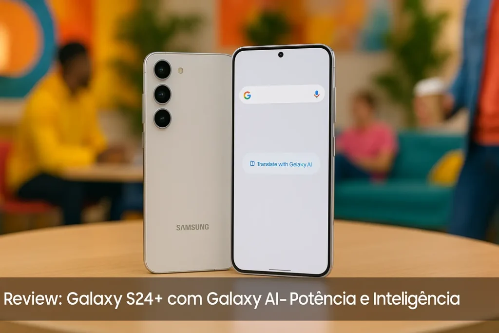 Galaxy S24+ com Galaxy AI: Potência e Inteligência