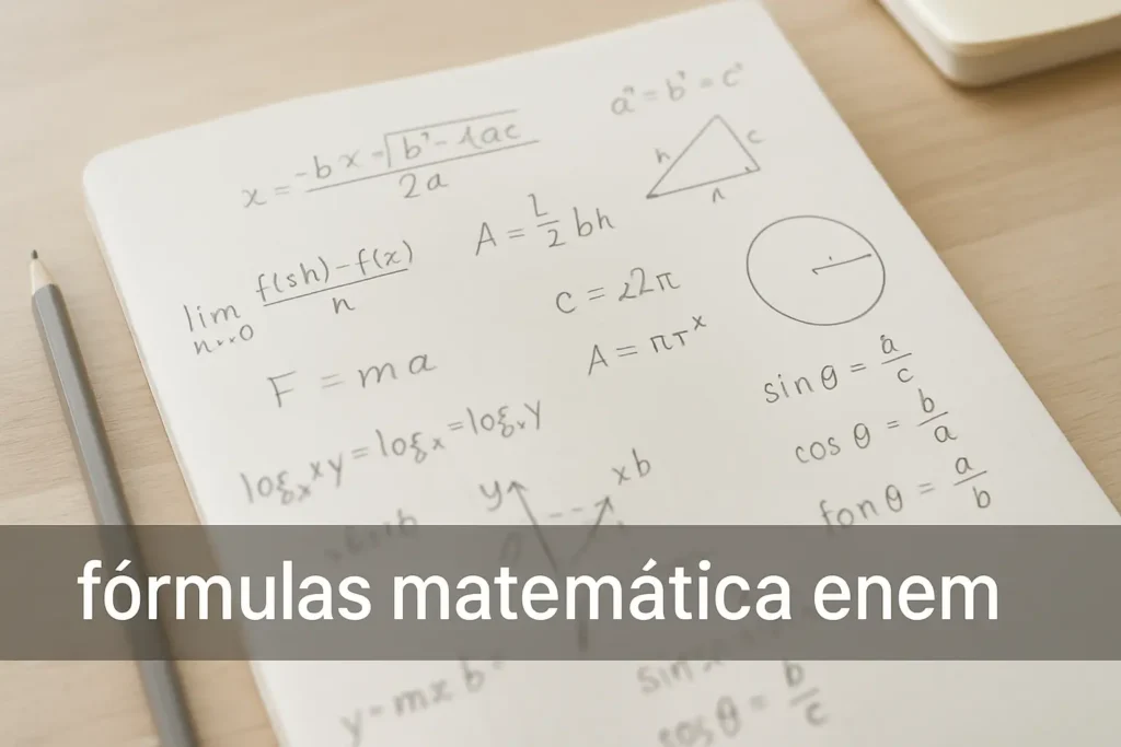formulas matematica enem: o guia essencial para mandar bem na prova
