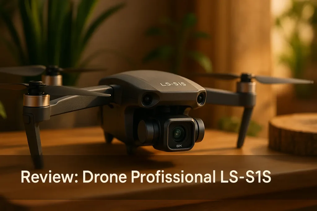 Drone Profissional LS-S1S: compacto, potente e com câmera 6K