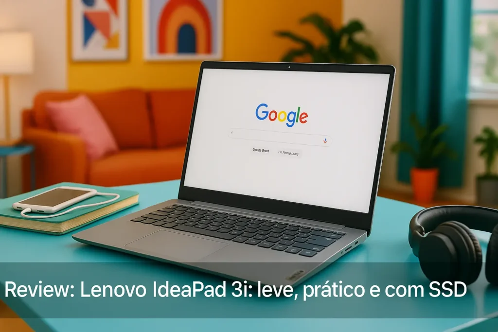 Lenovo IdeaPad 3i: leve, prático e com SSD veloz