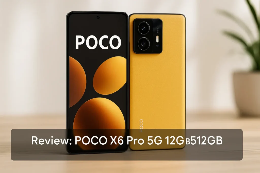 POCO X6 Pro 5G 12GB+512GB: Desempenho, Câmeras e Tela Imbatíveis