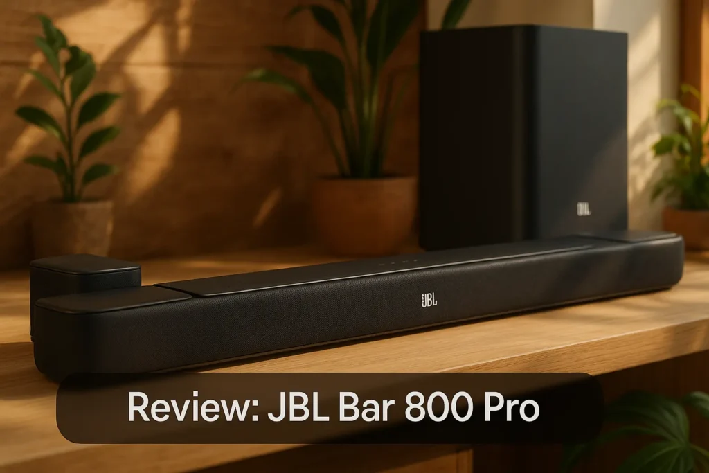 JBL Bar 800 Pro: som imersivo, sem fios e com graves potentes