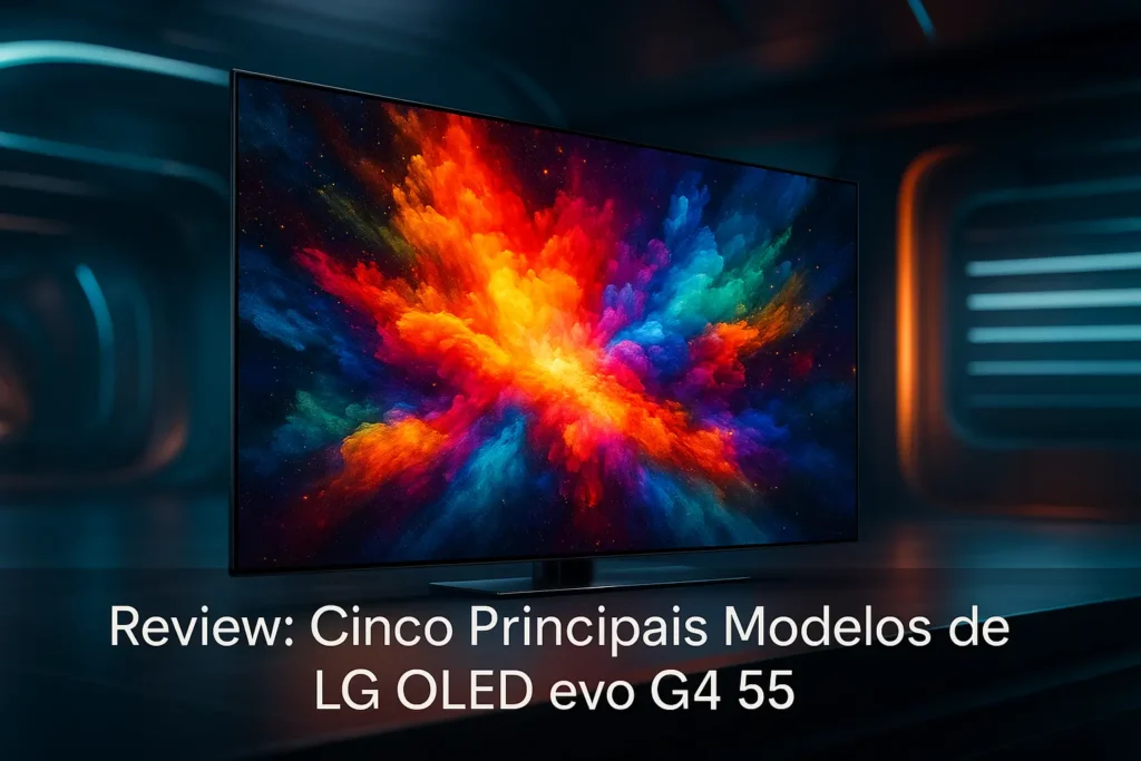 Cinco Principais Modelos de LG OLED EVO g4 55