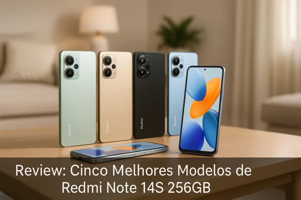 Cinco Melhores Modelos de redmi note 14s 256gb