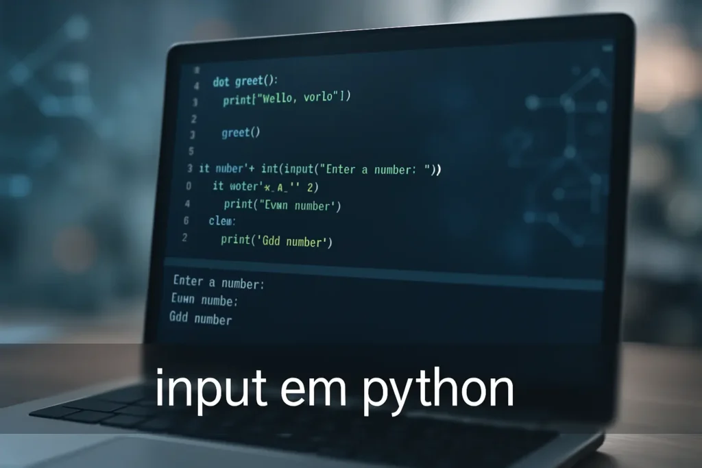 input em python: Domine o Comando Mais Usado para Interação no Terminal