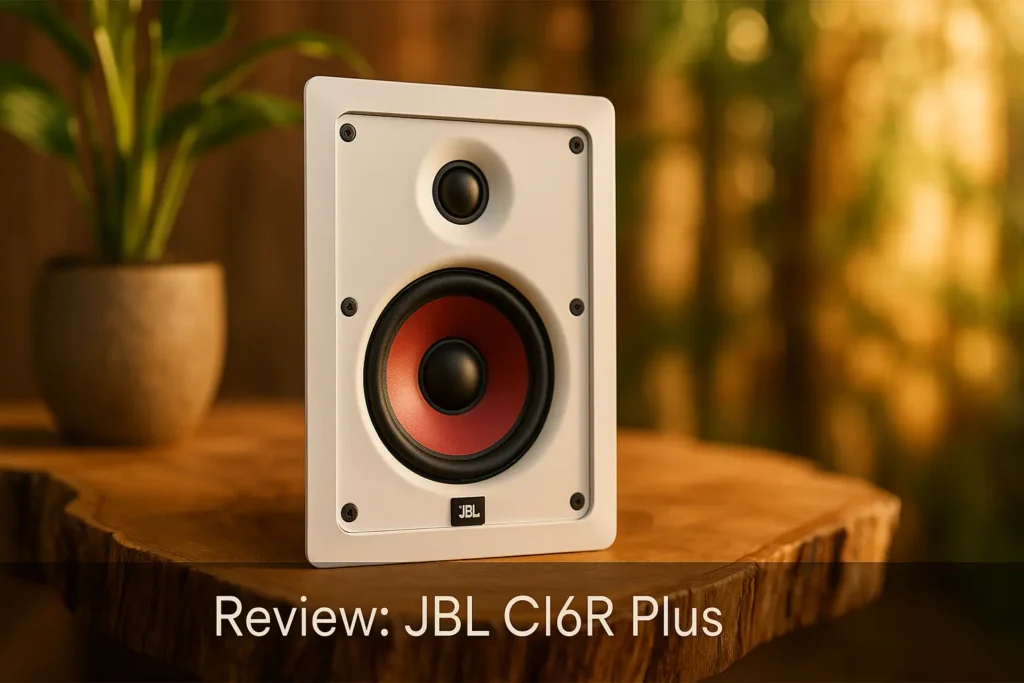 Caixa Acústica JBL CI6R Plus: Som de Qualidade e Discrição