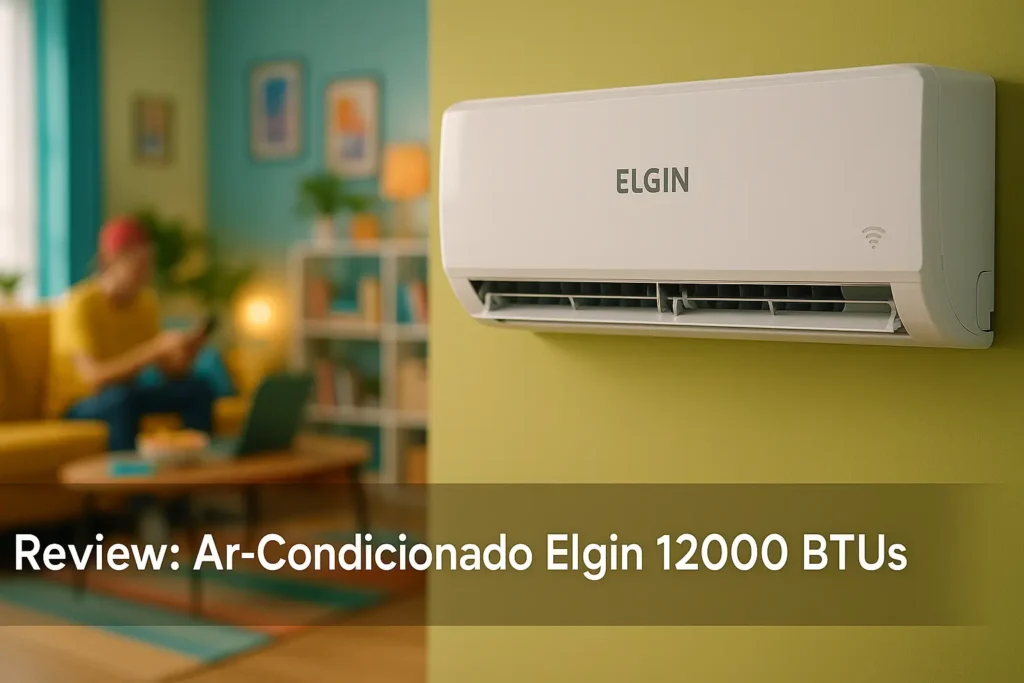 Ar-Condicionado Elgin 12000 BTUs: Wi-Fi, Inverter e Eficiência