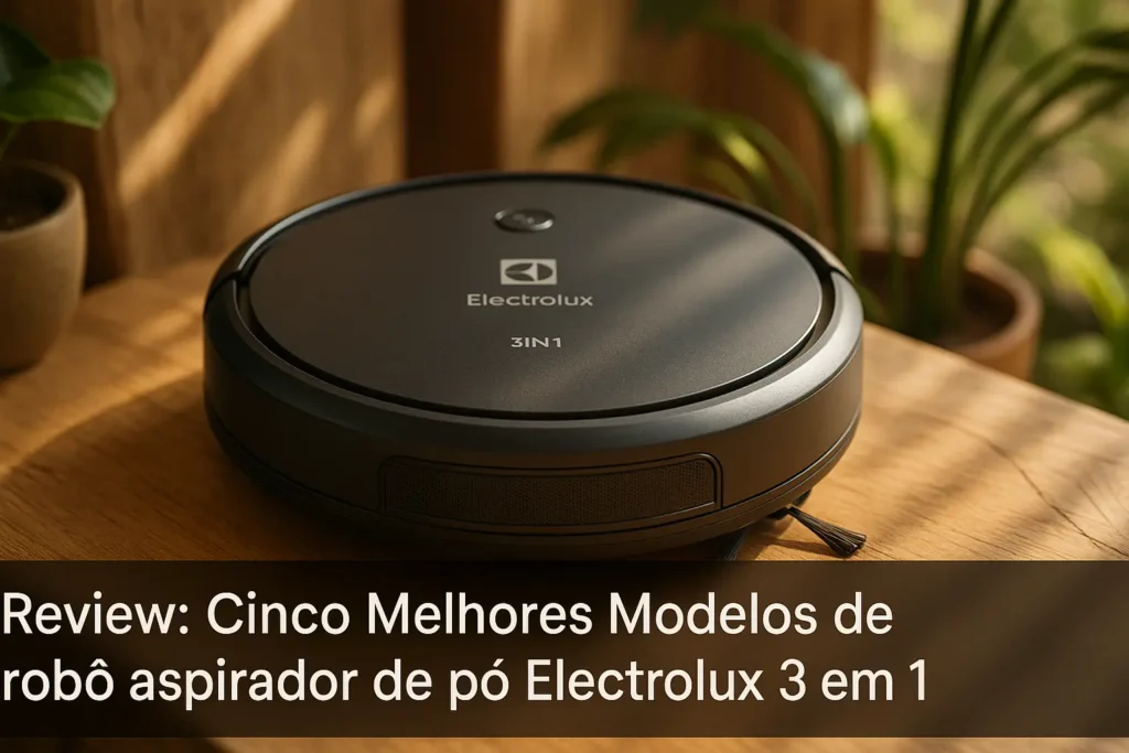 Cinco Melhores Modelos de robo aspirador de pó Electrolux 3 em 1