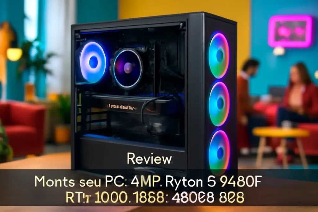 Monte seu PC: AMD Ryzen 5 8400F, RTX 3060, 16GB, 480GB SSD