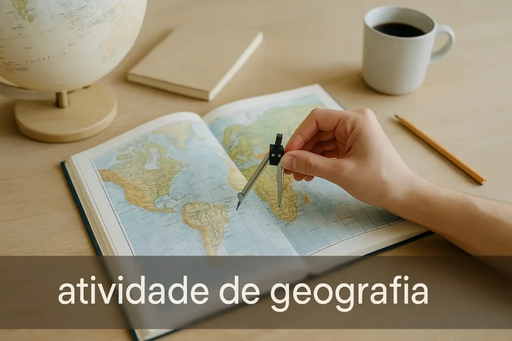 Atividade de Geografia: Aprender o Mundo de Forma Prática e Divertida