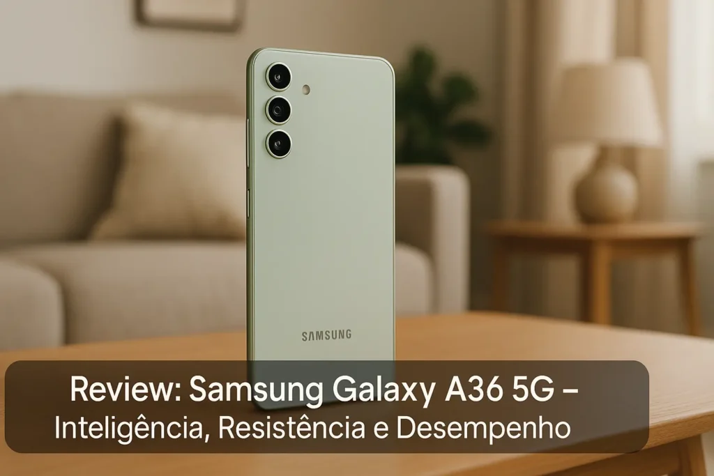 Samsung Galaxy A36 5G: Inteligência, Resistência e Desempenho