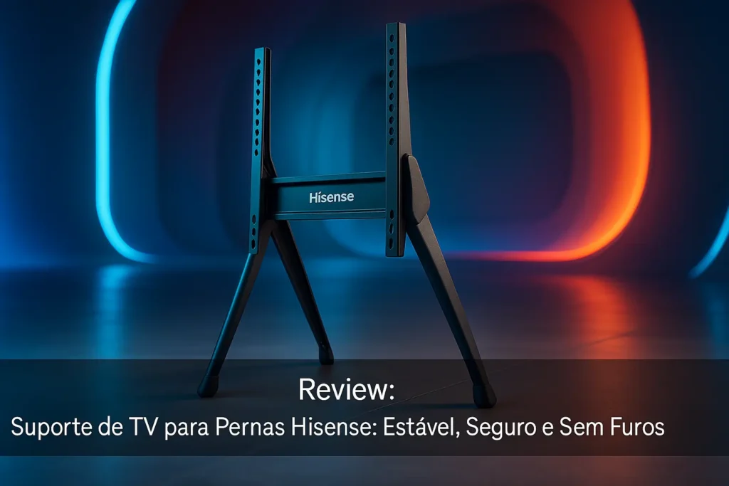 Suporte de TV para Pernas Hisense: Estável, Seguro e Sem Furos