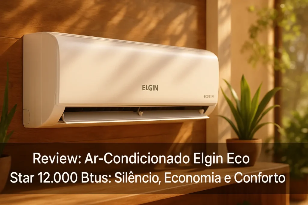 Ar Condicionado Elgin Eco Star 12.000 Btus: Silêncio, Economia e Conforto