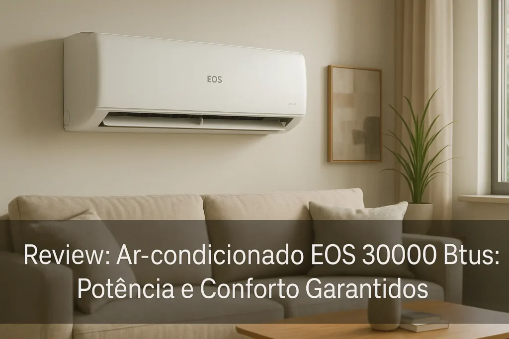 Ar-condicionado EOS 30000 Btus: Potência e Conforto Garantidos