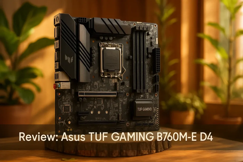 Asus TUF GAMING B760M-E D4: Robustez e Confiabilidade