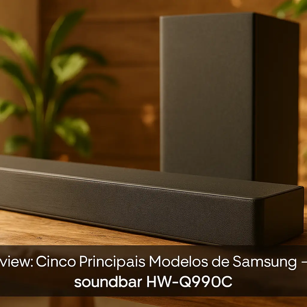 Cinco Principais Modelos de Samsung – soundbar hw-q990c