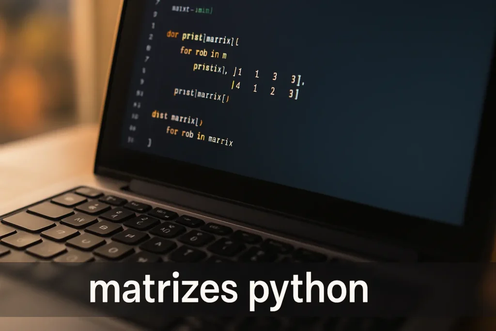 Matrizes Python: Como Dominar Operações e Manipulações com Praticidade