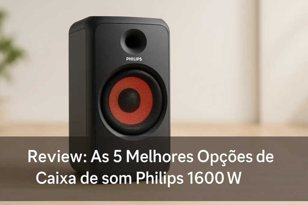 As 5 Melhores Opções de  Caixa de som Philips 1600w