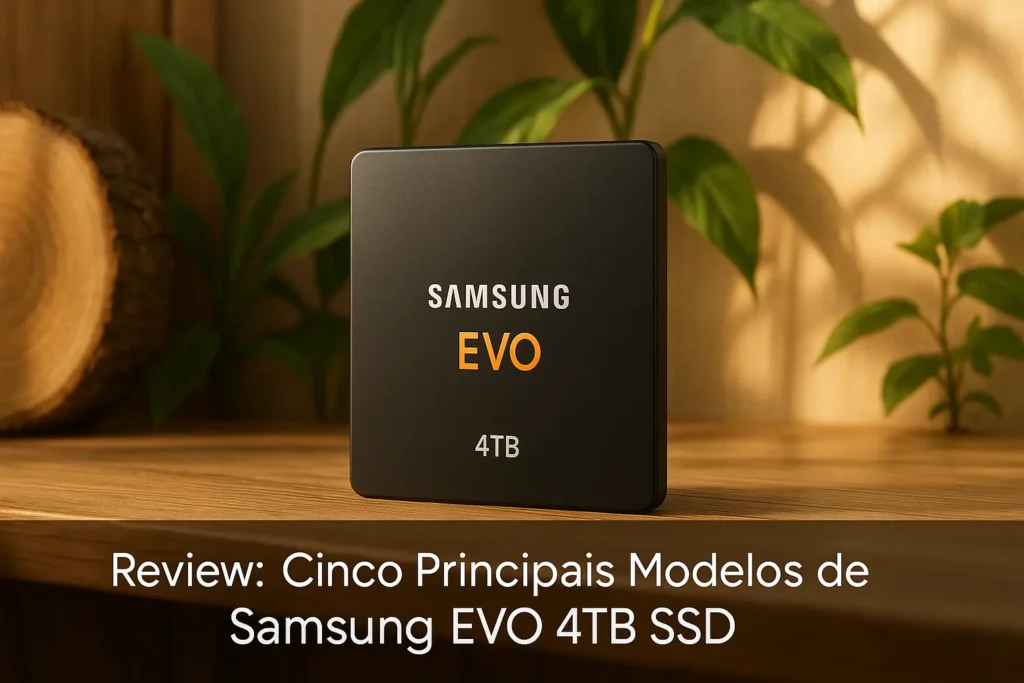 Cinco Principais Modelos de Samsung EVO 4tb SSD