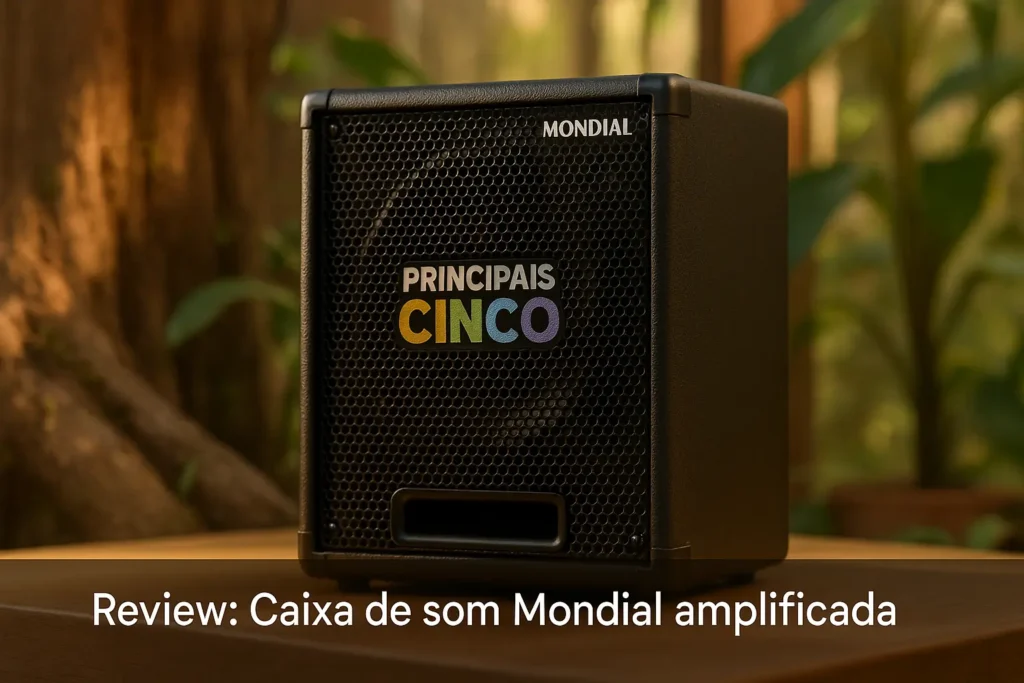 Principais Cinco Caixa de som Mondial amplificada