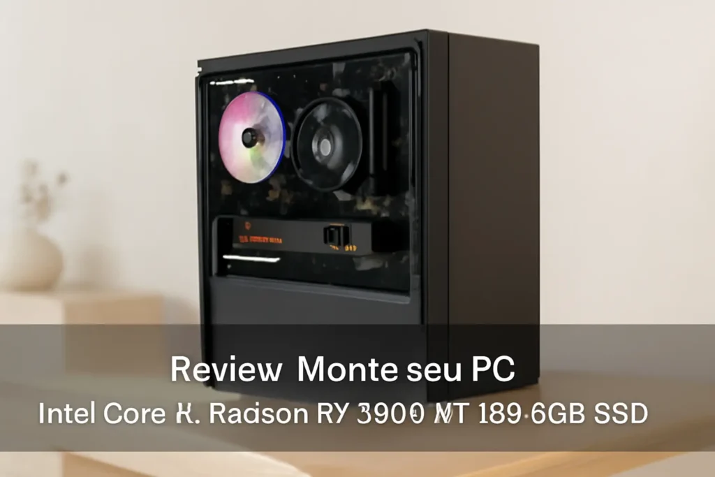 Monte seu PC: Intel Core i5, Radeon RX 5500 XT, 16GB, 240GB SSD