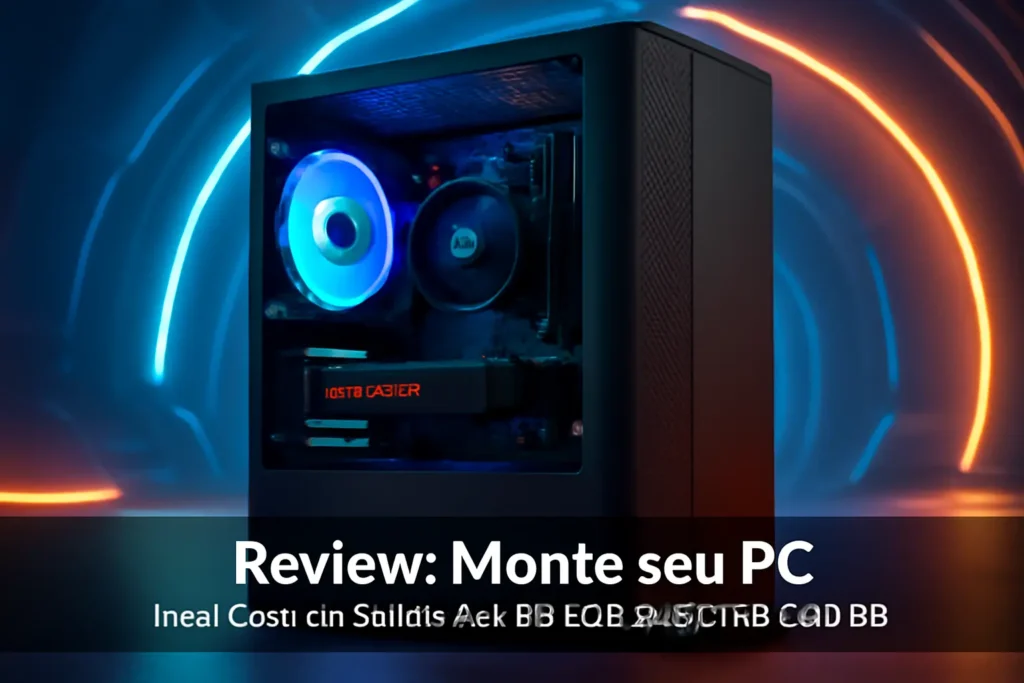 Monte seu PC: Intel Core i5, Radeon RX 550 4GB, 8GB DDR3, SSD 240GB