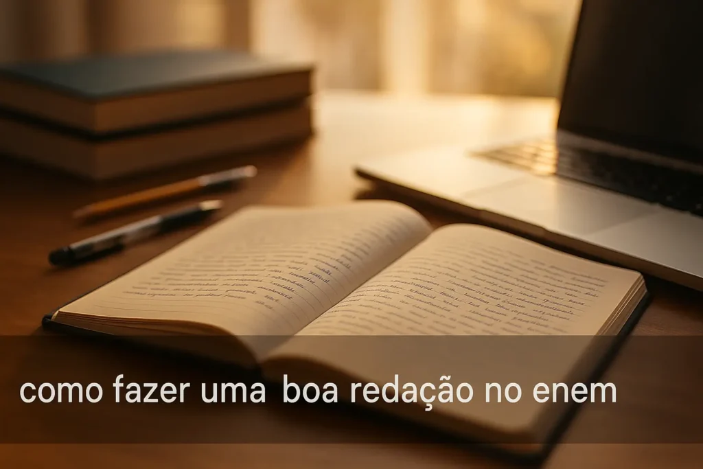 Como fazer uma boa redação no Enem: Guia completo para mandar bem