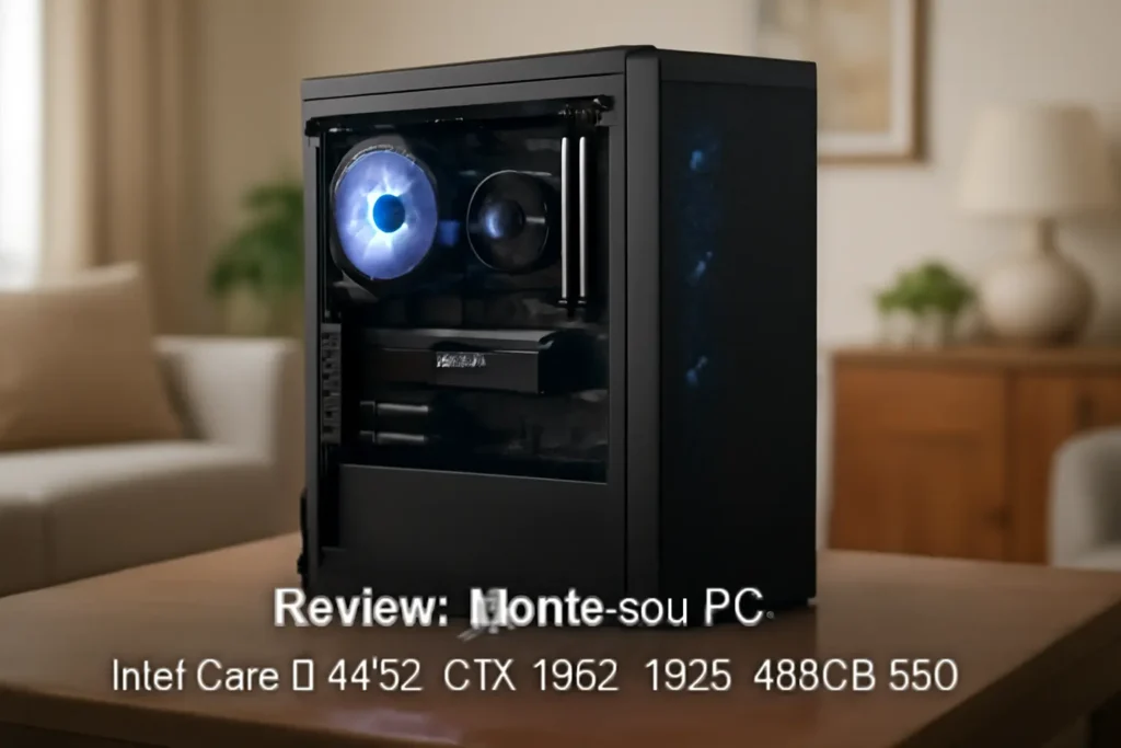 Monte seu PC: Intel Core i7-4790, GTX 1650, 16GB, 480GB SSD