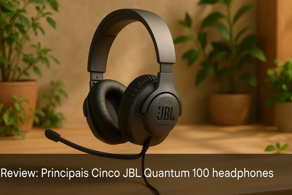 Principais Cinco JBL quantum 100 headphones