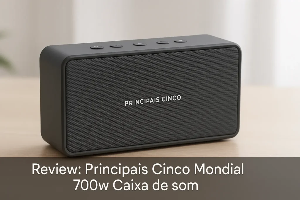 Principais Cinco Mondial 700w Caixa de som