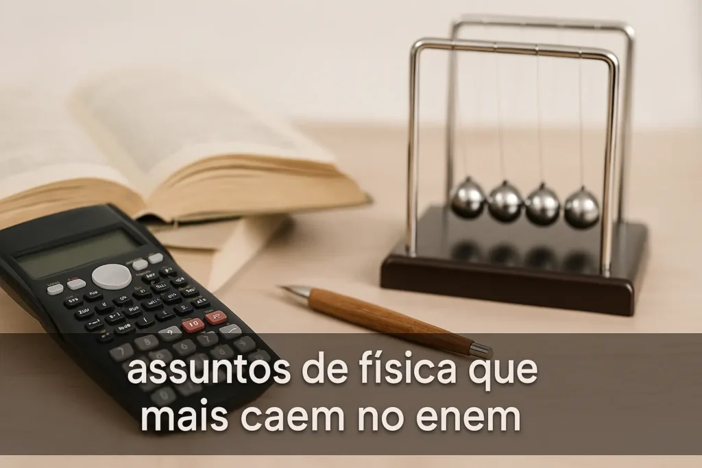 Assuntos de física que mais caem no enem: o que priorizar nos estudos