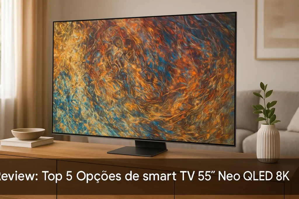 Top 5 Opções de smart TV 55” NEO QLED 8k