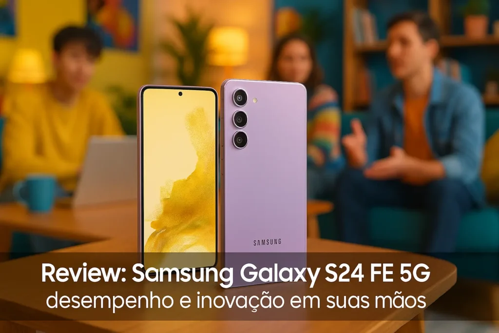 Samsung Galaxy S24 FE 5G: desempenho e inovação em suas mãos