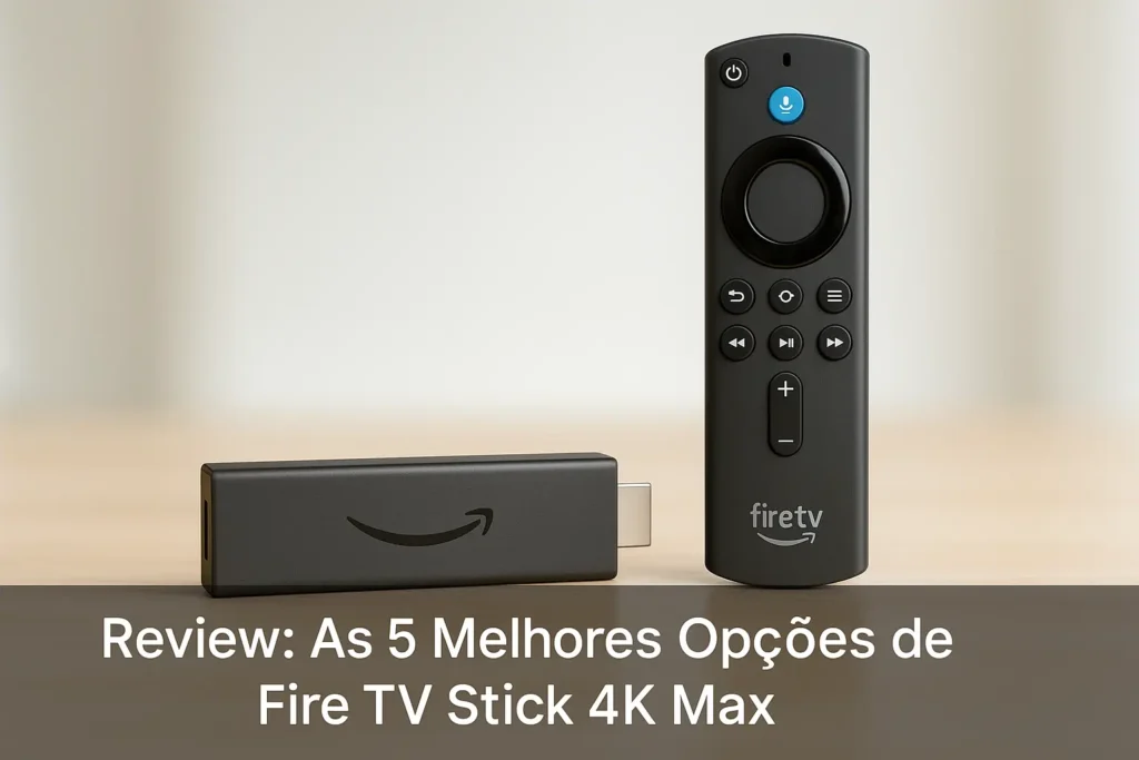 As 5 Melhores Opções de fire TV stick 4k max